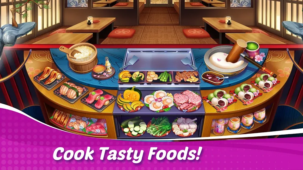 Cooking Wonder: Cooking Games  [МОД Unlocked] Screenshot 1