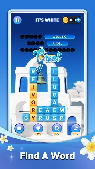 Word Search Block Puzzle Game  [МОД Unlocked] Screenshot 1