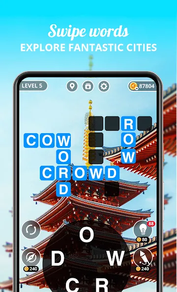 Wordwise® - Word Connect Game  [МОД Mega Pack] Screenshot 2