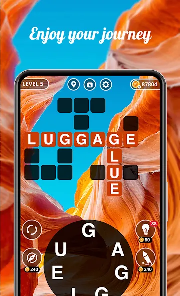 Wordwise® - Word Connect Game  [МОД Mega Pack] Screenshot 4