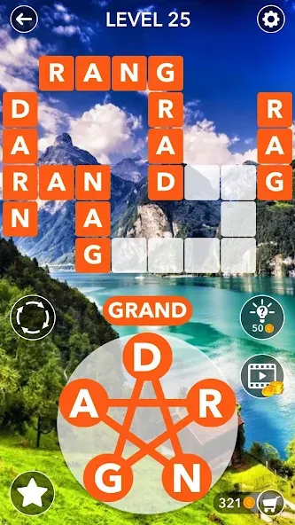 Word Crossword Search  [МОД Mega Pack] Screenshot 3