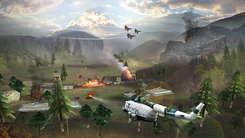 Gunship Strike 3D  [МОД Menu] Screenshot 4