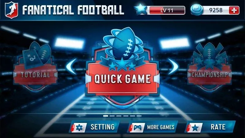 Fanatical Football (Фанатический футбол)  [МОД Меню] Screenshot 3