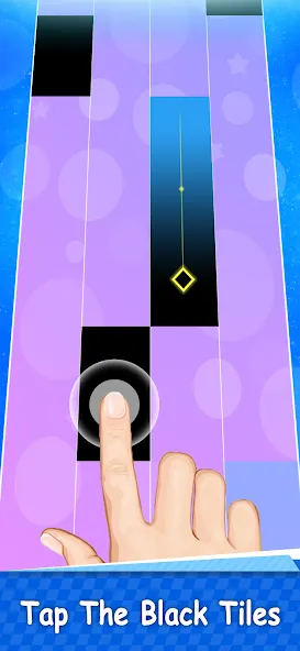 Magic Piano Music Tiles 2 (Магическое пианино Музыкальные плитки 2)  [МОД Много денег] Screenshot 1