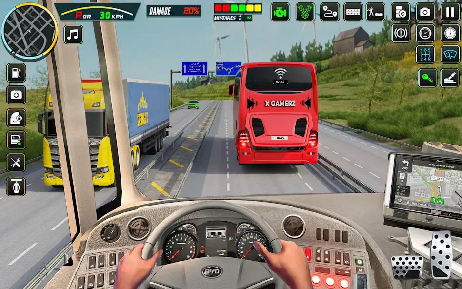 City Bus Simulator - Bus Drive  [МОД Бесконечные деньги] Screenshot 3