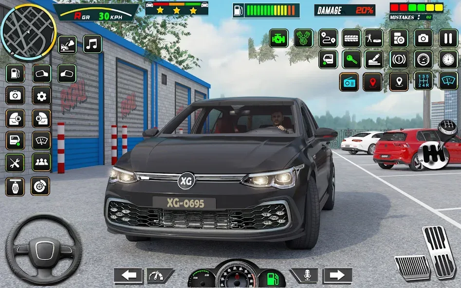 City Car Driving - Car Games (Сити Кар Драйвинг)  [МОД Menu] Screenshot 1