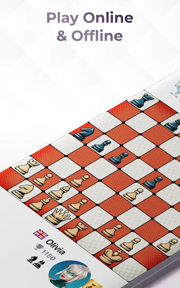 Chess Royale - Play and Learn (Шахматы Рояль)  [МОД Menu] Screenshot 1