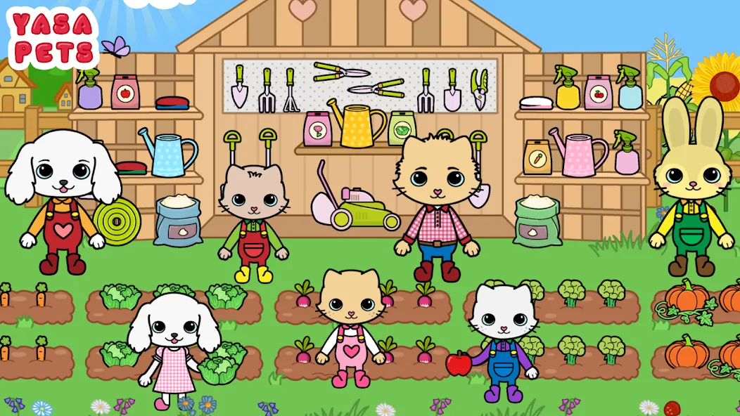 Yasa Pets Farm (Яса Петс Фарм)  [МОД Unlocked] Screenshot 5