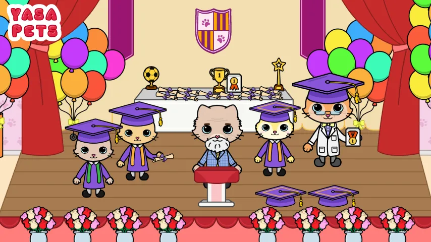 Yasa Pets School (Яса Петс Скул)  [МОД Меню] Screenshot 3