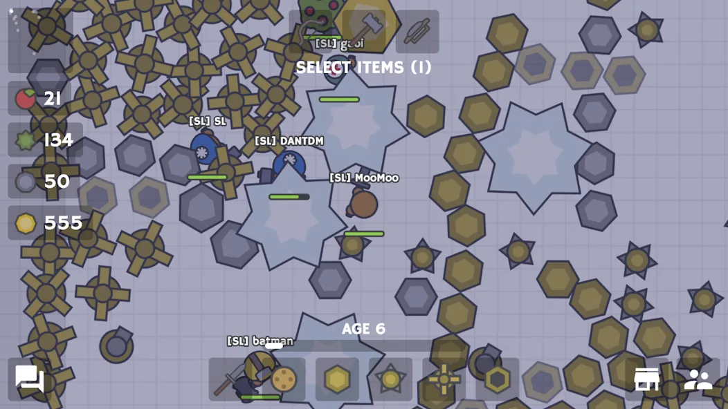 MooMoo.io (Official)  [МОД Unlimited Money] Screenshot 2