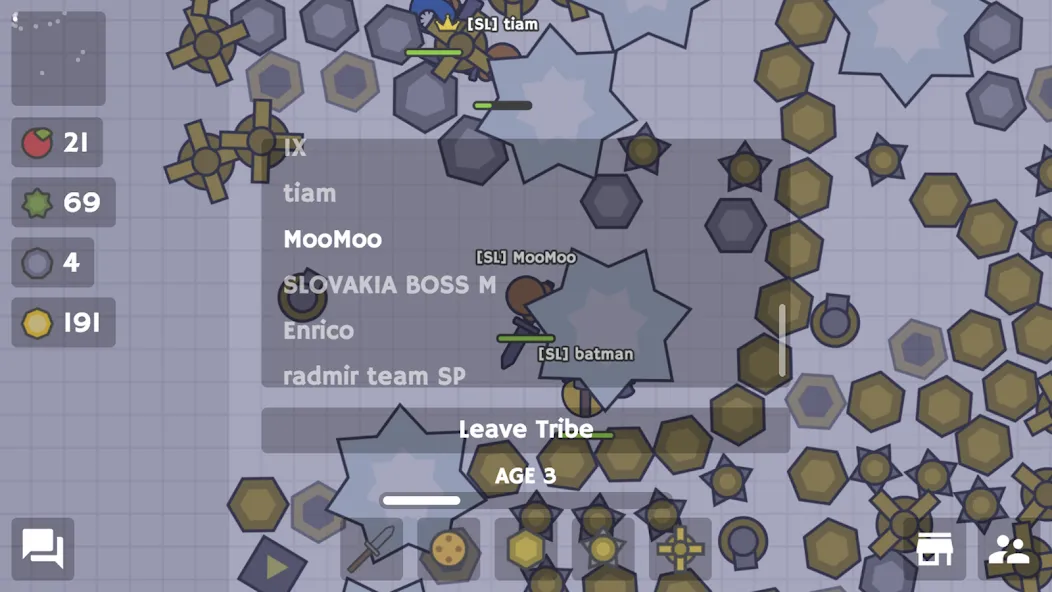 MooMoo.io (Official)  [МОД Unlimited Money] Screenshot 5