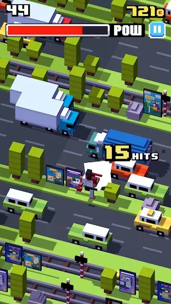 Crossy Road (Кросси Роуд)  [МОД Бесконечные монеты] Screenshot 2