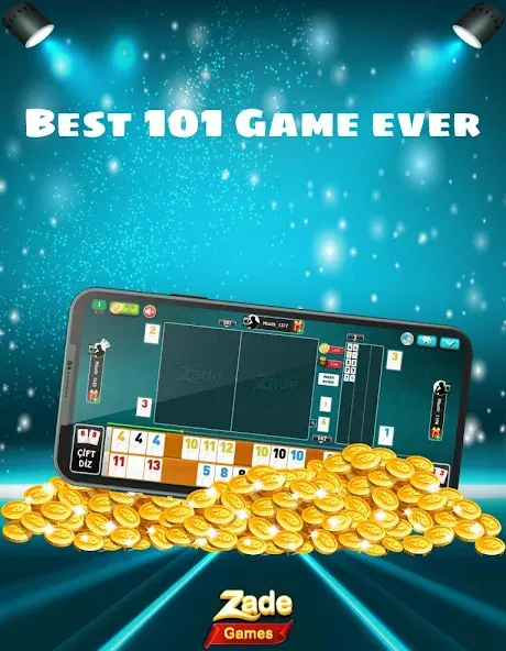 101  Okey Zade Games  [МОД Бесконечные деньги] Screenshot 2