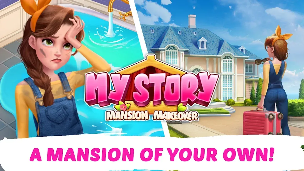 My Story - Mansion Makeover  [МОД Mega Pack] Screenshot 1