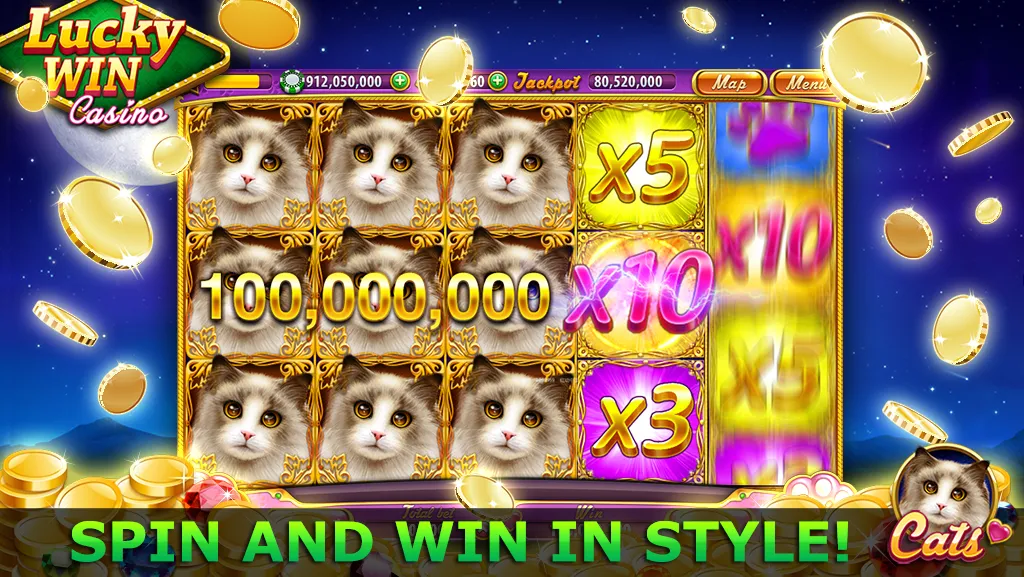 Lucky Win Casino™ SLOTS GAME (Лаки Вин казино СЛОТЫ ИГРА)  [МОД Бесконечные деньги] Screenshot 1