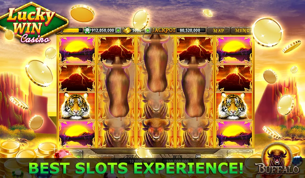 Lucky Win Casino™ SLOTS GAME (Лаки Вин казино СЛОТЫ ИГРА)  [МОД Бесконечные деньги] Screenshot 4