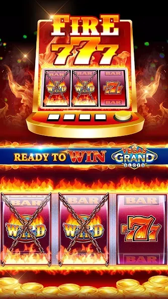 Vegas Grand Slots:Casino Games (Вегас Гранд Слоты)  [МОД Меню] Screenshot 3