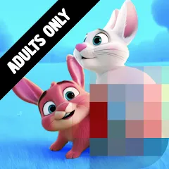 Скачать взломанную Bunniiies - Uncensored Rabbit (Банниииз)  [МОД Бесконечные деньги] - последняя версия apk на Андроид