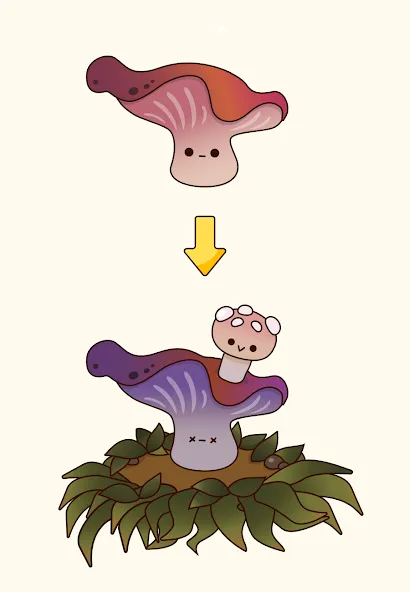 Mushroom Stories Clicker  [МОД Mega Pack] Screenshot 2