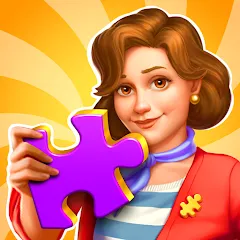 Скачать взломанную Puzzle Villa－HD Jigsaw Puzzles  [МОД Mega Pack] - стабильная версия apk на Андроид