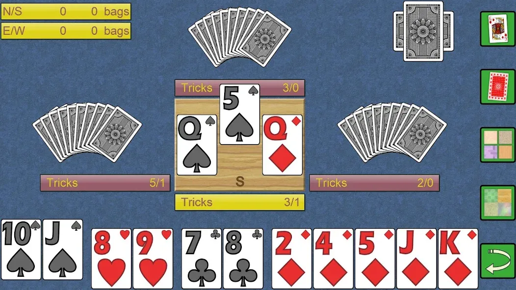 Spades V+, spades card game  [МОД Меню] Screenshot 1