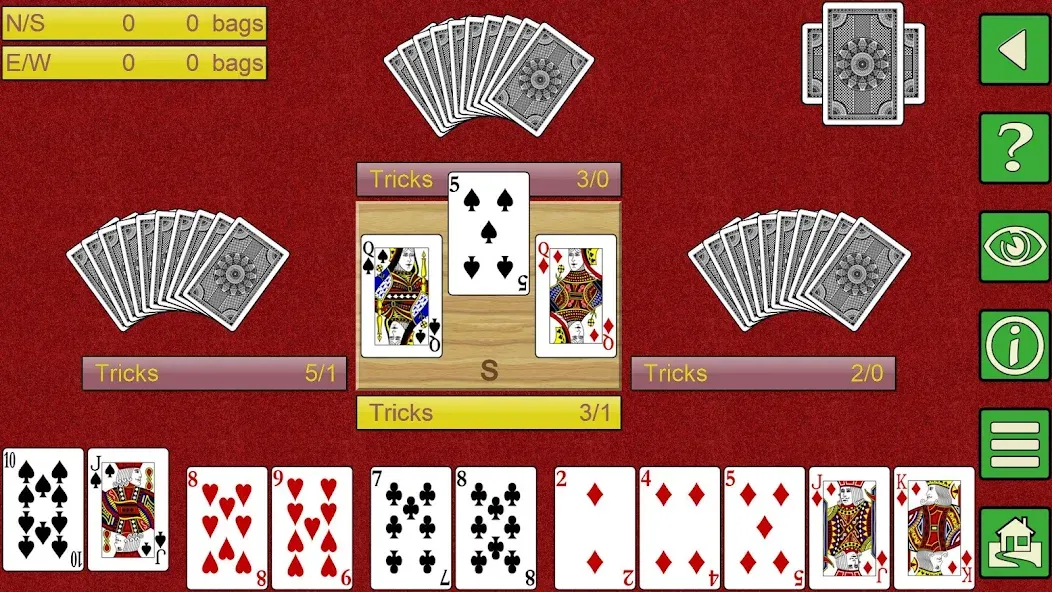 Spades V+, spades card game  [МОД Меню] Screenshot 4