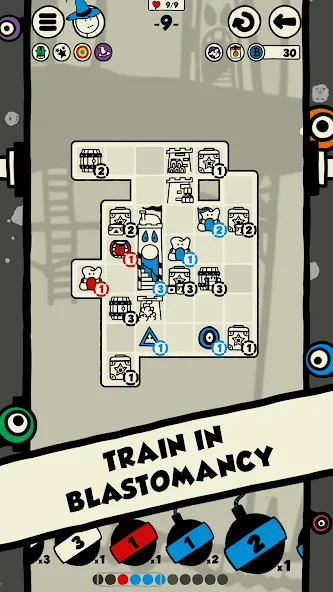 Blastomancer: The Puzzle Game  [МОД Unlocked] Screenshot 2