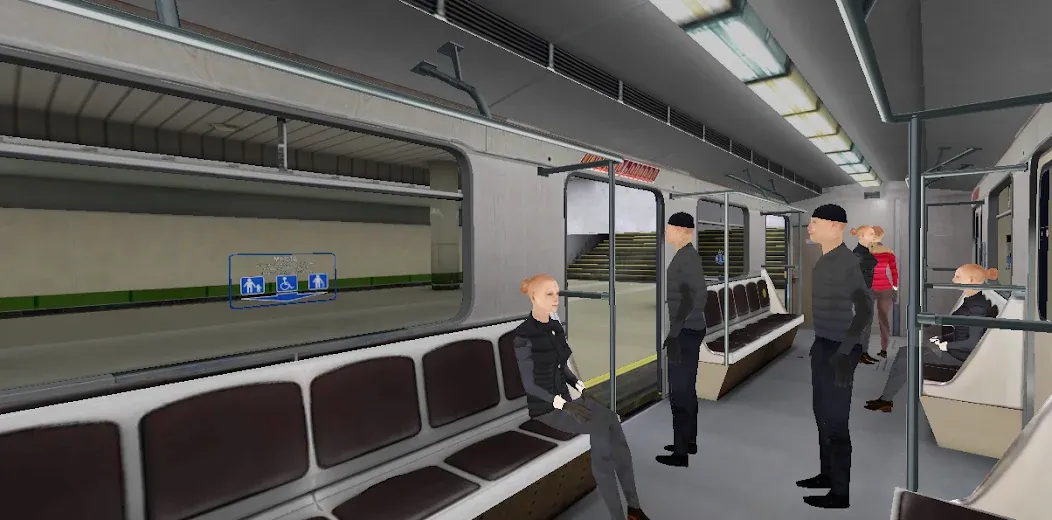 Minsk Subway Simulator  [МОД Все открыто] Screenshot 5