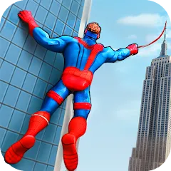 Скачать взломанную Spider Hero:Super City Hero (пайдер Хиро)  [МОД Все открыто] - стабильная версия apk на Андроид