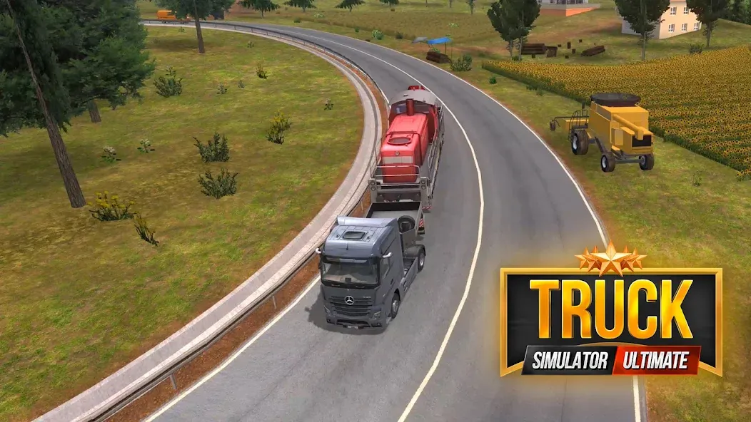 Truck Simulator : Ultimate (Трак Симулятор)  [МОД Меню] Screenshot 3