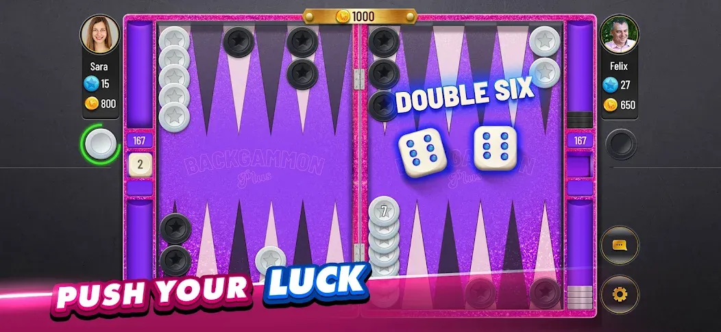 Backgammon Plus - Board Game (Бэкгаммон Плюс)  [МОД Unlocked] Screenshot 4