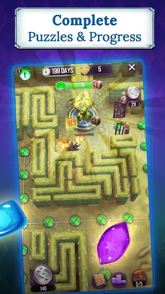 Harry Potter: Puzzles & Spells  [МОД Бесконечные деньги] Screenshot 5