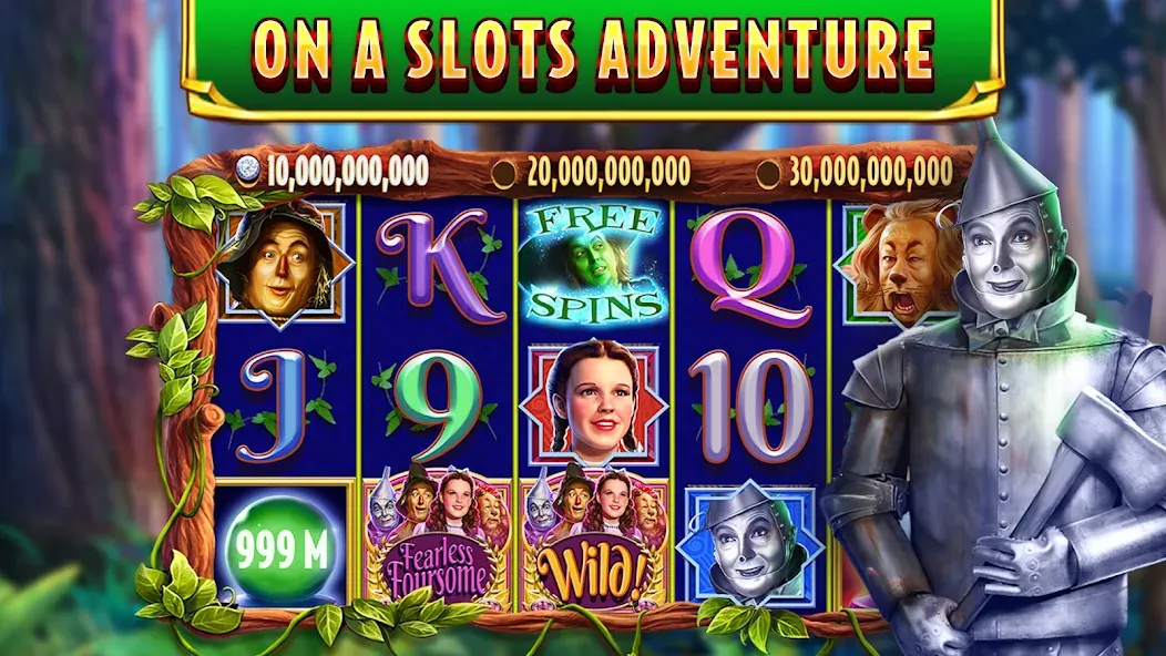 Wizard of Oz Slots Games (Волшебник из страны Оз игровой автомат)  [МОД Меню] Screenshot 3