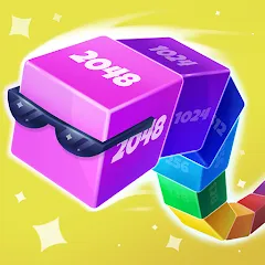 Скачать взлом Cube Arena 2048: Merge Numbers  [МОД Бесконечные монеты] - последняя версия apk на Андроид