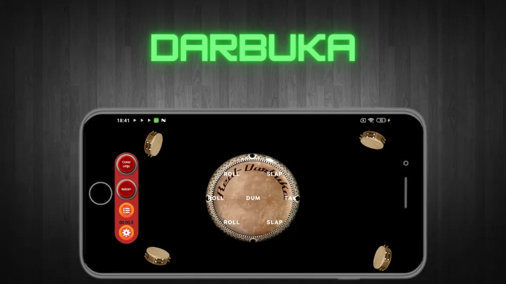 Darbuka Instrument (Дарбука Музыка Виртуал)  [МОД Меню] Screenshot 1