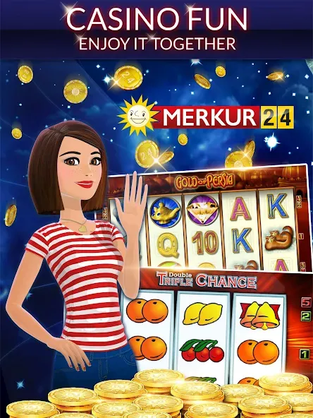 Merkur24 – Slots & Casino (Меркур24 Казино)  [МОД Бесконечные монеты] Screenshot 5