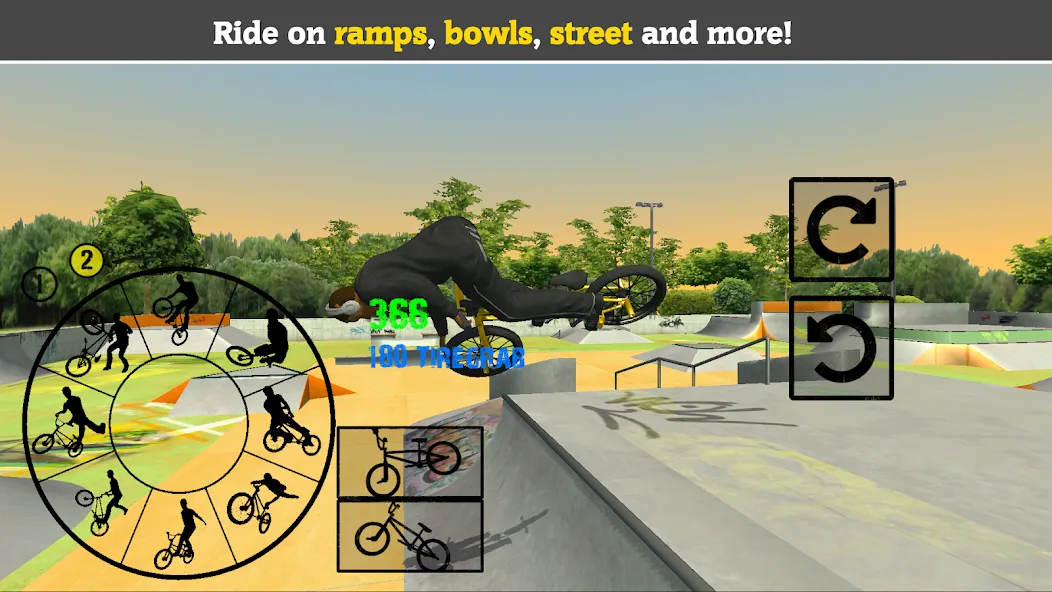 BMX FE3D 2 (БМХ ФЭ3Д 2)  [МОД Много денег] Screenshot 4