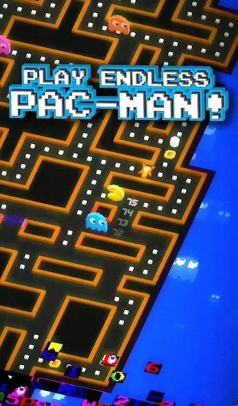 PAC-MAN 256 - Endless Maze (ПАК)  [МОД Mega Pack] Screenshot 1