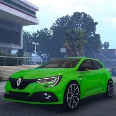 Взломанная Renault Megane RS Simulator (Рено Меган  Симулятор)  [МОД Меню] - стабильная версия apk на Андроид