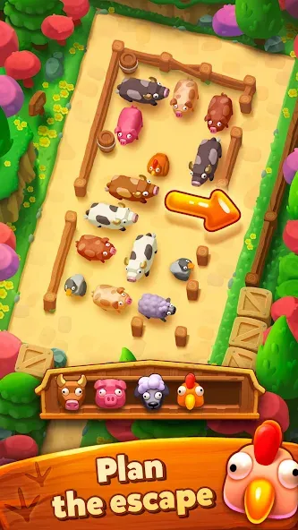 Farm Jam: Animal Parking Game (Фарм Джам)  [МОД Меню] Screenshot 4