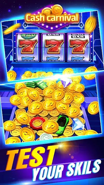 Cash Carnival Coin Pusher Game (Кэш Карнавал Монетный Толкатель Игра)  [МОД Много денег] Screenshot 3