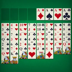 Скачать взломанную FreeCell Classic Card Game (ФриСел Классическая карточная игра)  [МОД Бесконечные монеты] - последняя версия apk на Андроид