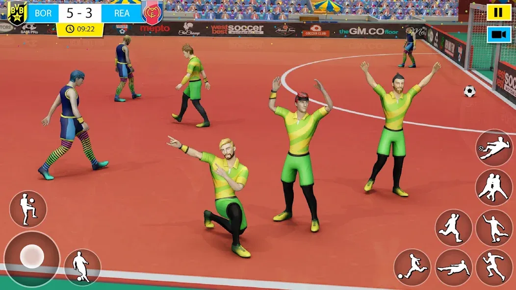 Indoor Futsal: Football Games (Индор Футзал)  [МОД Menu] Screenshot 2