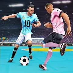 Взлом Indoor Futsal: Football Games (Индор Футзал)  [МОД Menu] - последняя версия apk на Андроид