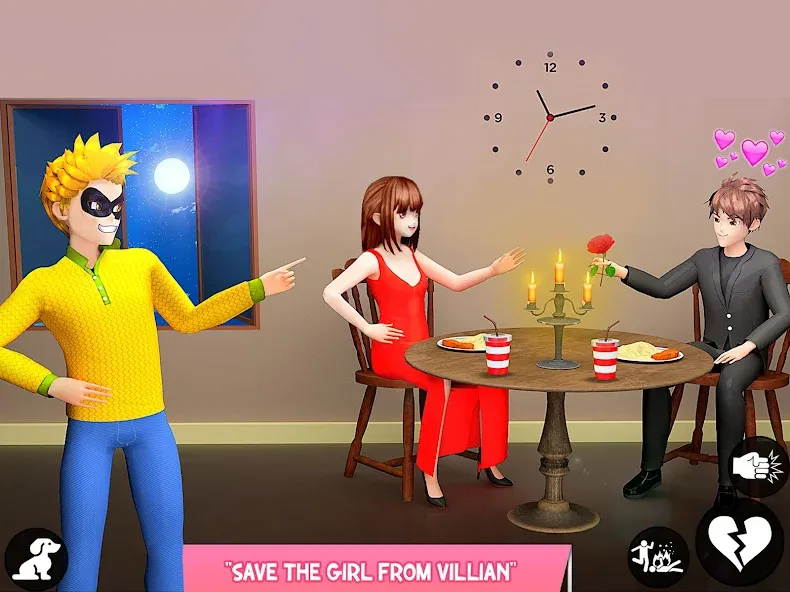 Save the Date 3D: Life Games (Сейв зе Дэйт 3Д)  [МОД Все открыто] Screenshot 5