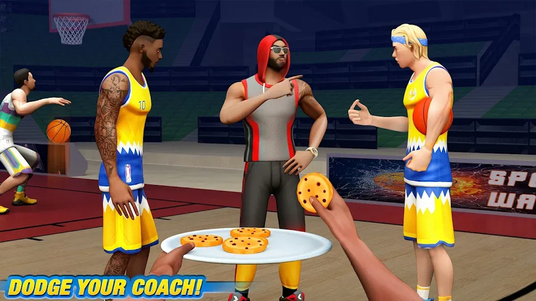 Dunk Smash: Basketball Games (Баскетбольные игры)  [МОД Бесконечные монеты] Screenshot 5