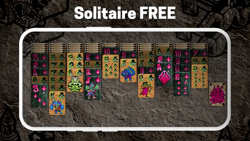 FLICK SOLITAIRE - Card Games (ФЛИКК)  [МОД Unlimited Money] Screenshot 3