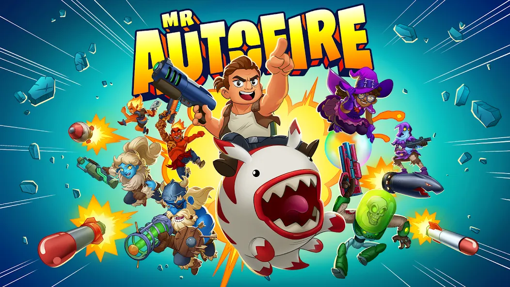 Mr Autofire (Мистер Отофайр)  [МОД Бесконечные монеты] Screenshot 5