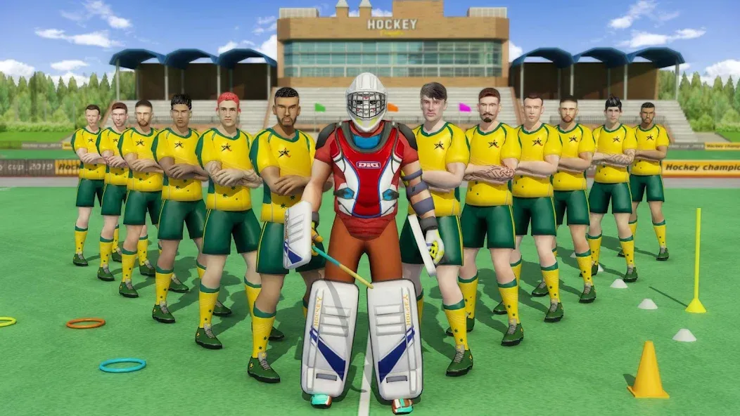 Field Hockey Game (Филдхоккей игра)  [МОД Unlocked] Screenshot 4