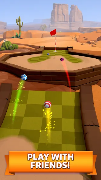 Golf Battle (Гольф баттл)  [МОД Меню] Screenshot 3